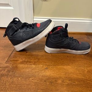Nike Air Force 1 High Tech Craft ‘Obsidian/Univ Red’ Size 10.5